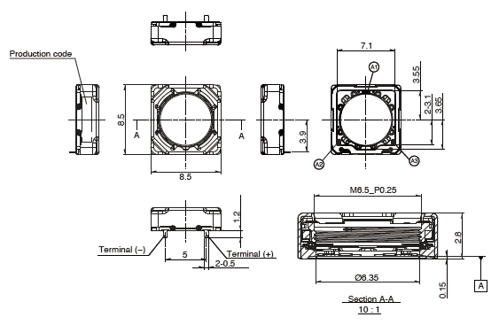 Autofocus Actuator ATMC1Z9 Series